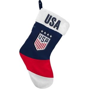 USWNT FOCO Colorblock Christmas Stocking New USA United States soccer Team